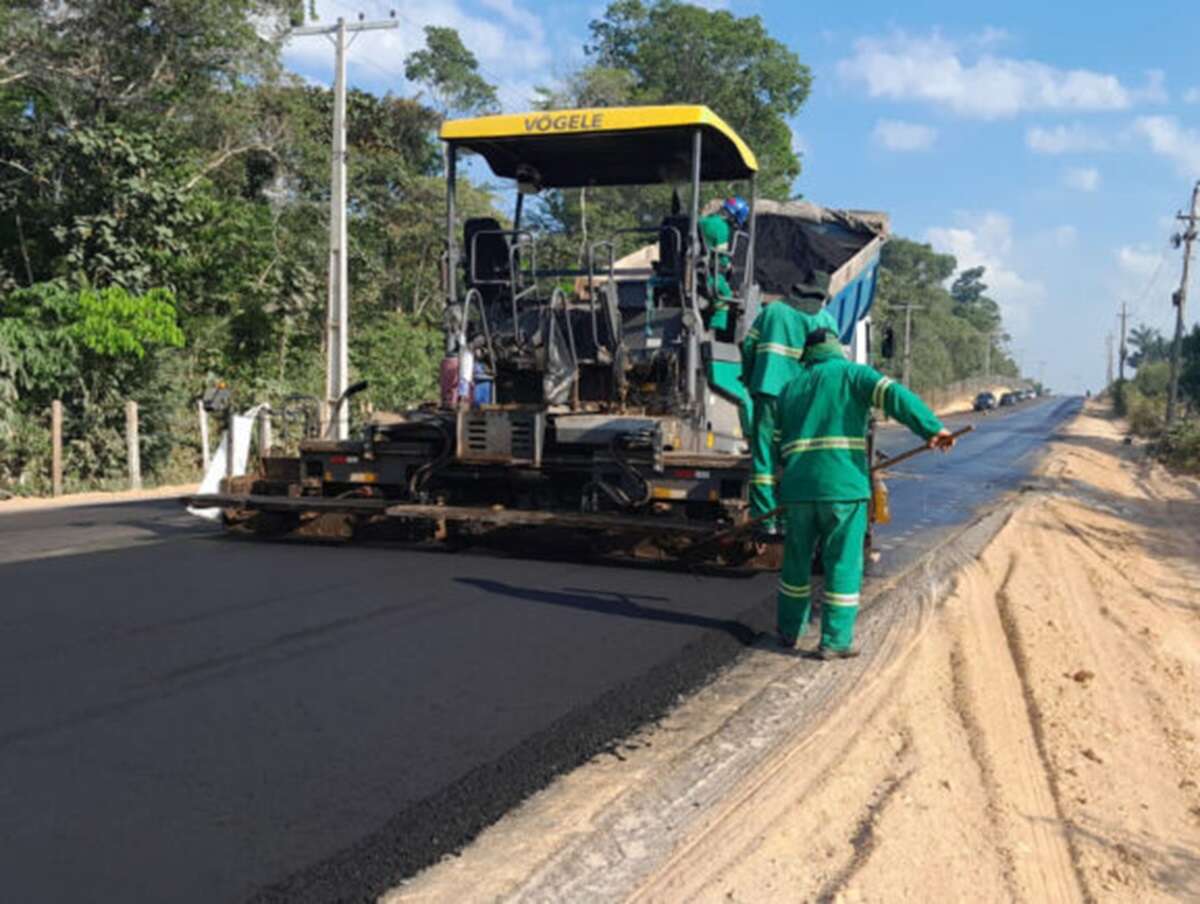 Obra em rodovia do AM tem superfaturamento de R$ 24,5 milhões, diz CGU