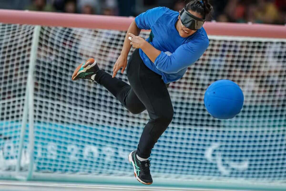 Paralimpíadas: jogadora do DF garante seleção de goalball na semifinal