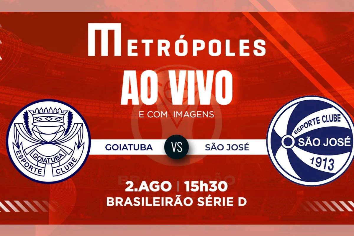 Série D: assista ao vivo e com imagens Goiatuba-GO e São José-RS