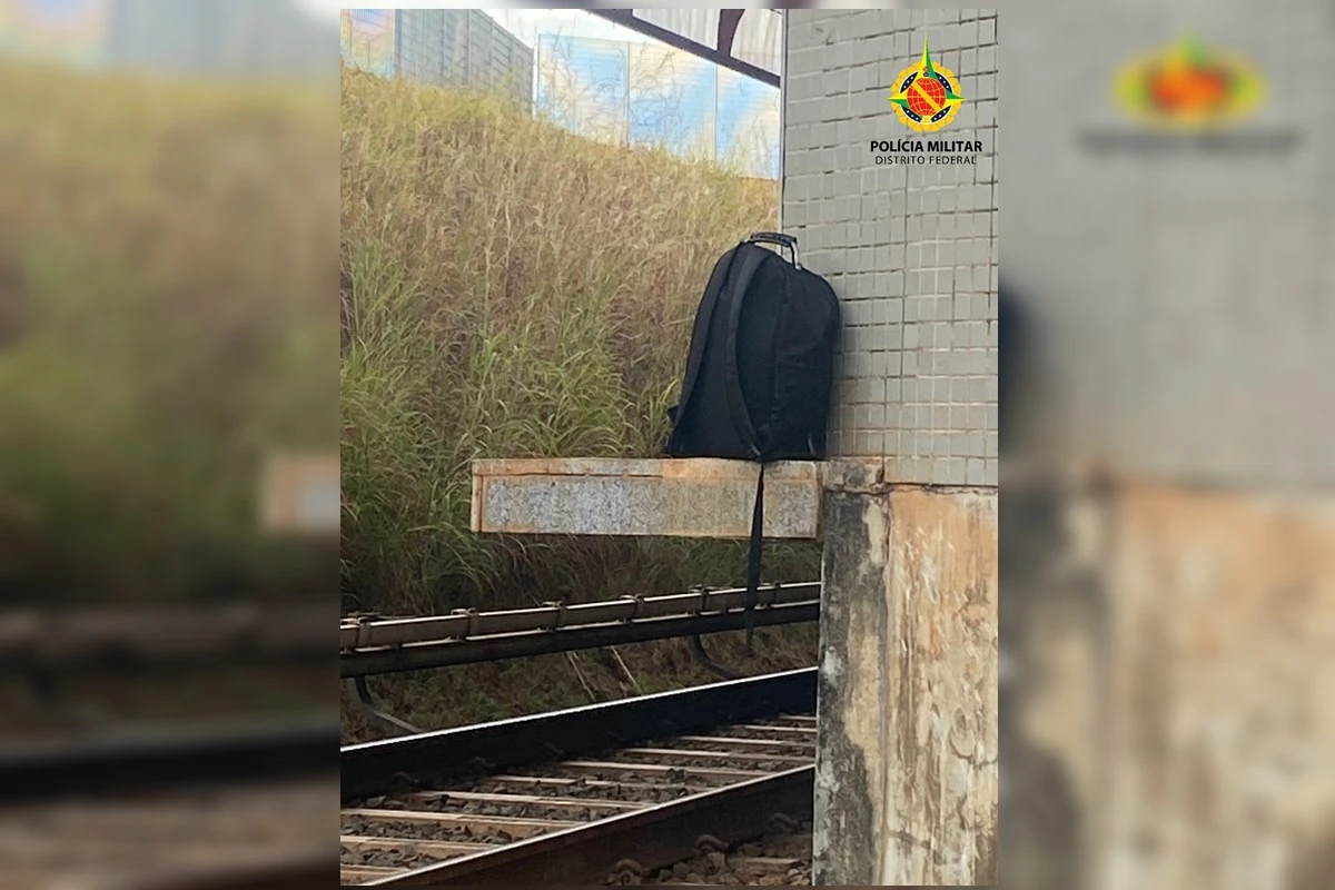 Suspeita de bomba perto de estação suspende circulação do metrô no DF