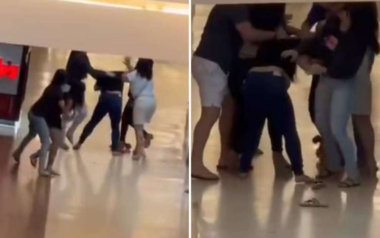 Mulher dá facada em ex-colega de trabalho durante briga em shopping