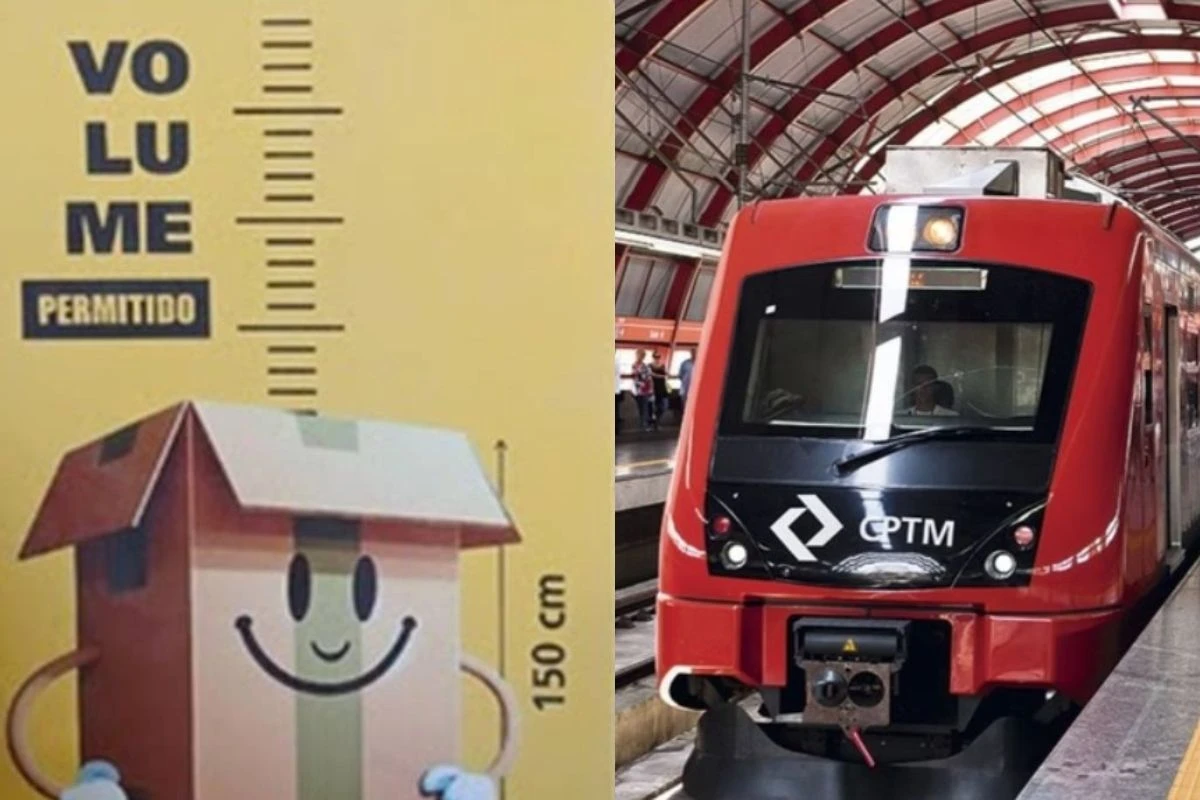CPTM divulga regras para volumes que entram nas estações e trens em SP