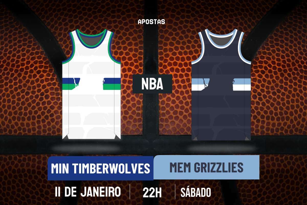 Palpite Minnesota Timberwolves x Memphis Grizzlies – NBA – 11/01/2025