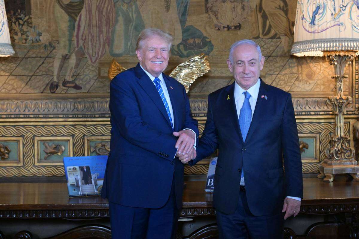 Nos EUA, Benjamin Netanyahu se encontra com Donald Trump e Elon Musk