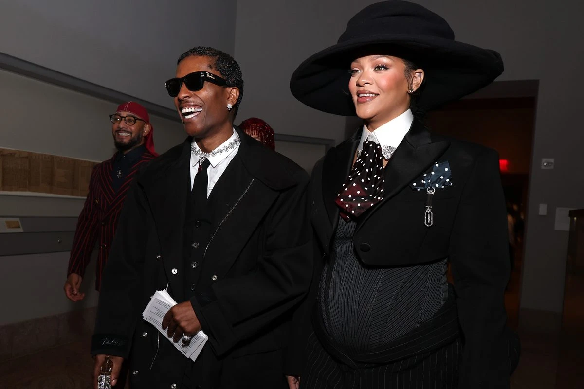 A$AP Rocky dá pistas sobre nome de novo filho com Rihanna