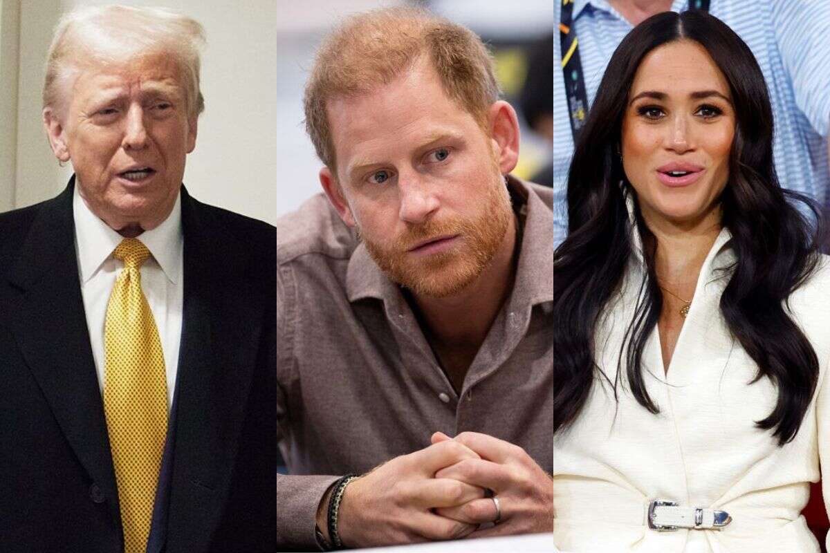 Trump anuncia que não irá deportar príncipe Harry e “ataca” Meghan