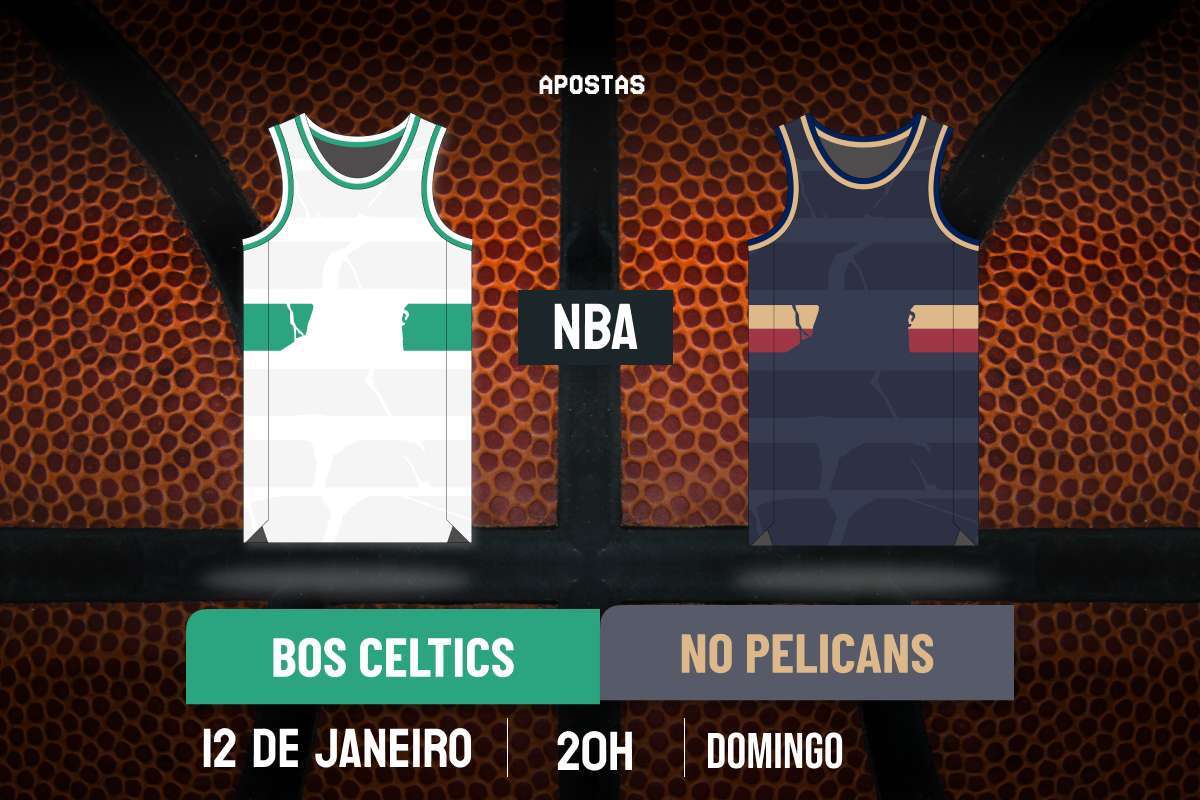 Palpite Boston Celtics x New Orleans Pelicans – NBA – 12/1/2025