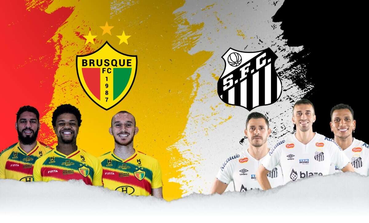 Falta menos de uma semana para Brusque x Santos em Joinville; compre seu ingresso