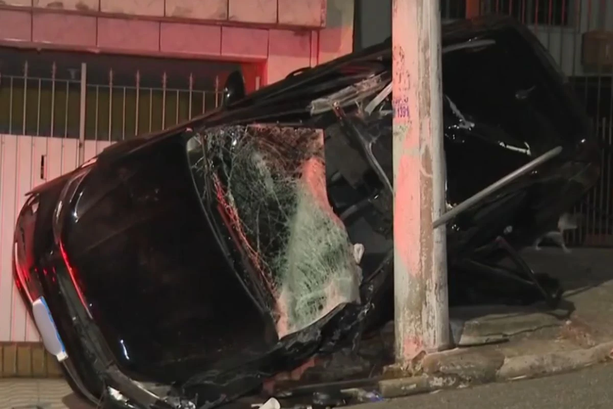 Jovem de 18 anos sem CNH provoca acidentes em série e deixa 1 ferido