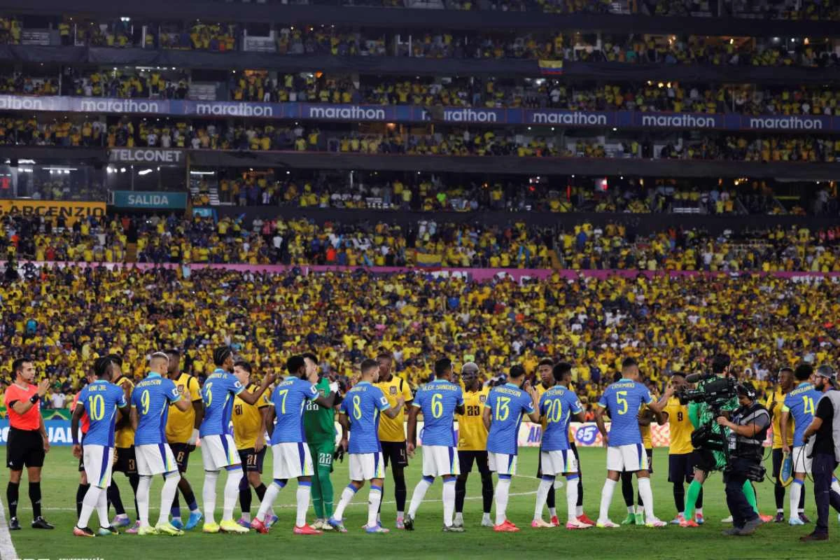 Gafe antes da partida entre Equador e Brasil viraliza nas redes; veja