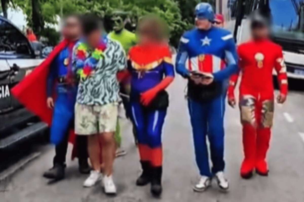 Vídeo: Vingadores prendem ladrões de celular no pós-Carnaval de SP