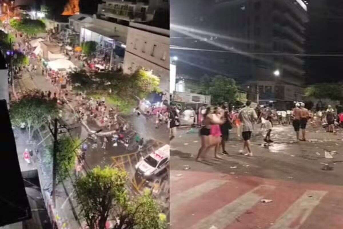 Vídeo: tiroteio durante bloco de carnaval deixa 14 feridos e um morto