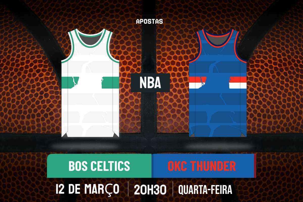 Palpite Boston Celtics x Oklahoma City Thunder – NBA – 12/03/2025