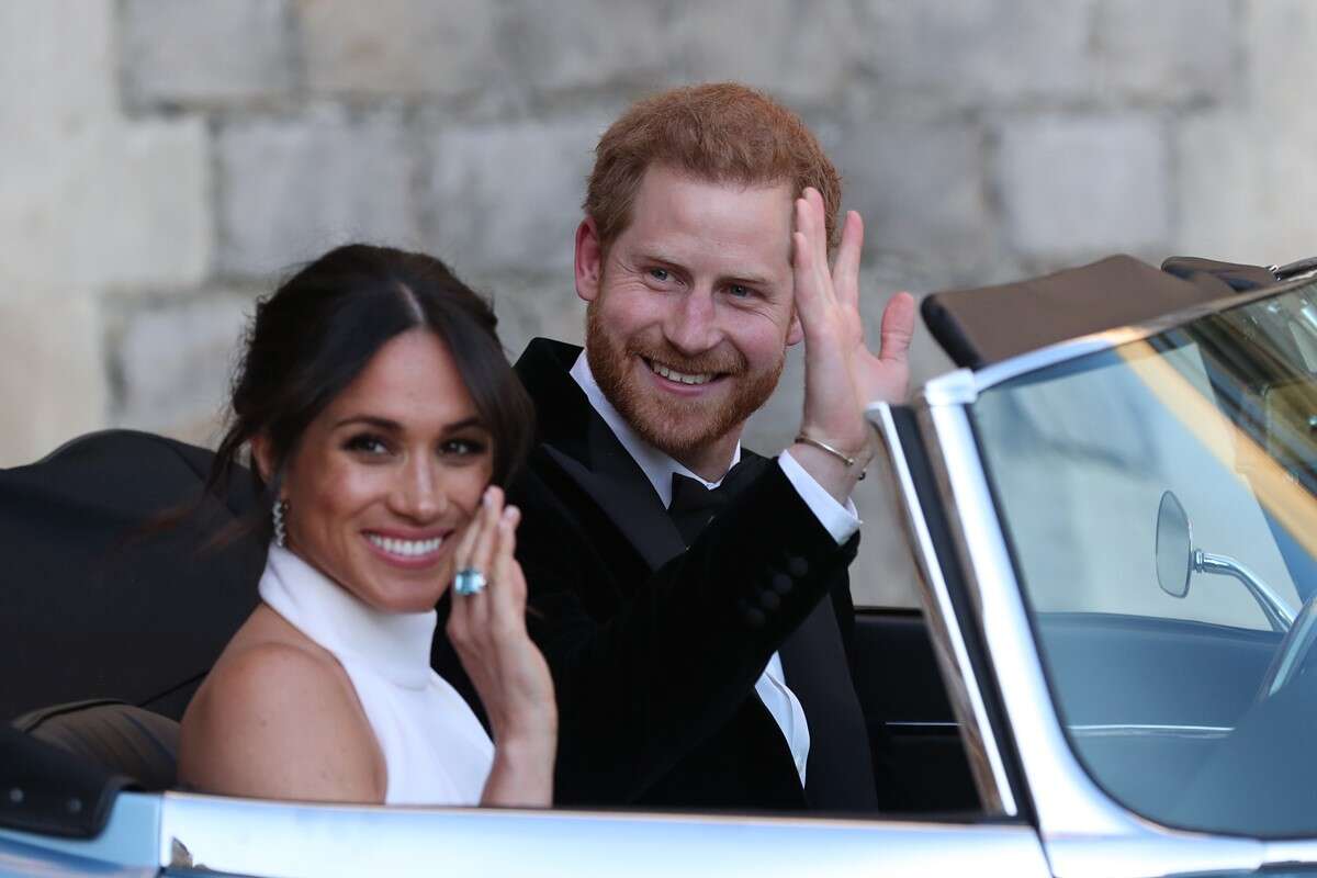 Meghan faz revelações íntimas sobre casamento com o príncipe Harry