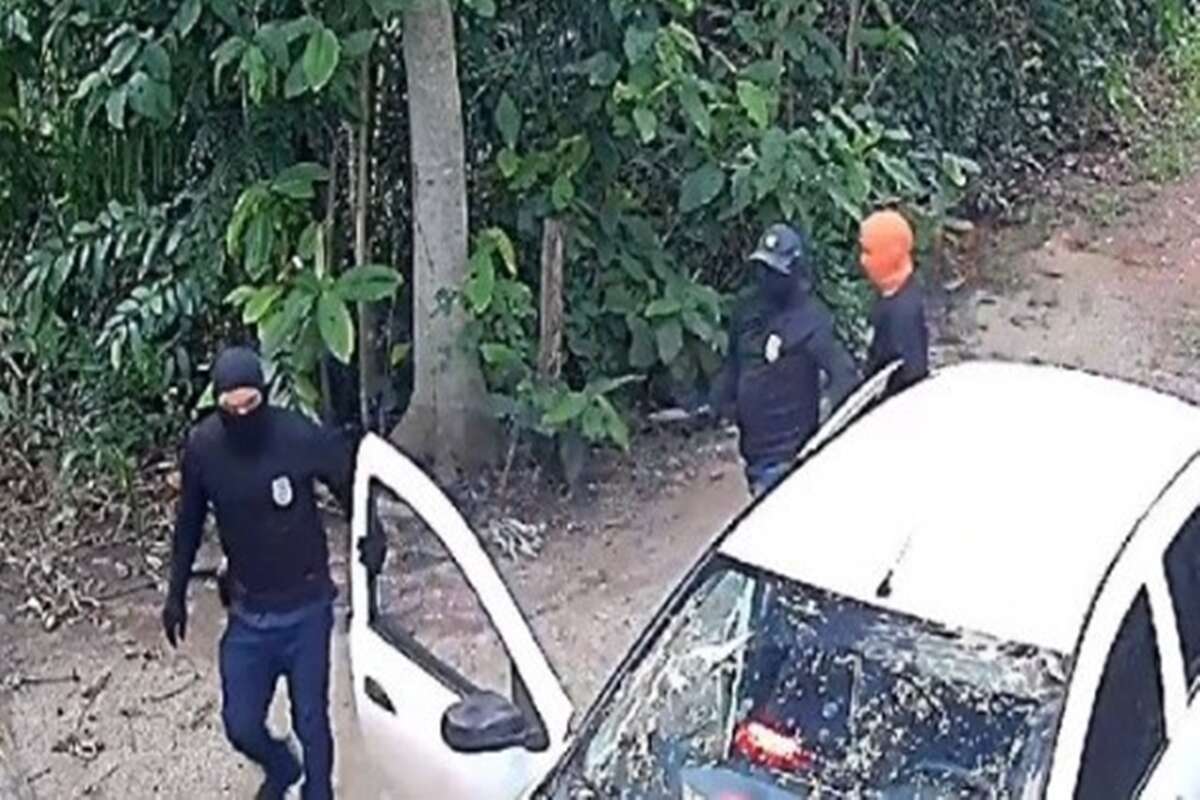 Falsos policiais civis amarram chacareiros durante assalto; veja vídeo