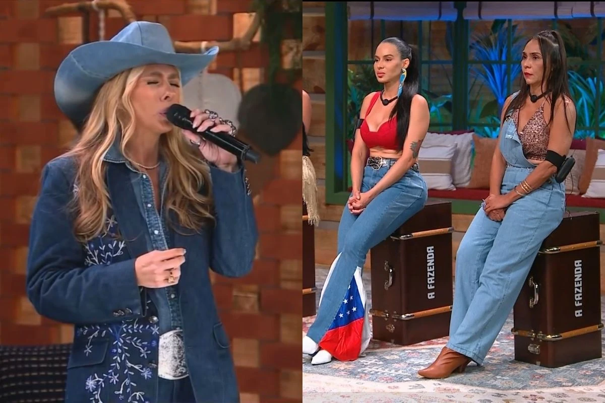 A Fazenda 17: Galisteu quebra protocolo em roça com recorde de votos