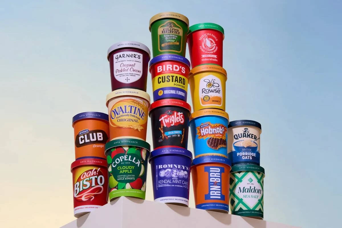 Sorvetes de feijão e ketchup: conheça a estilista por trás da ideia