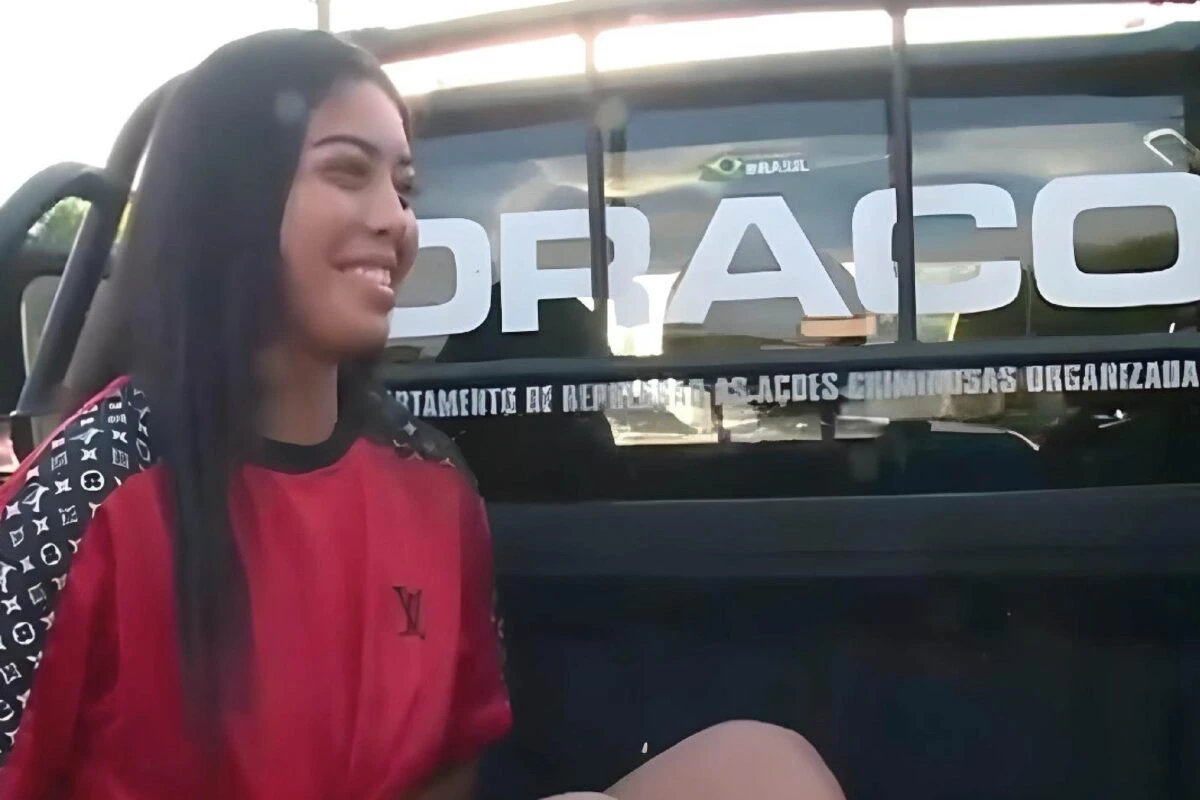 “Já já tô de volta mores”: influencer do crime debocha ao ser presa