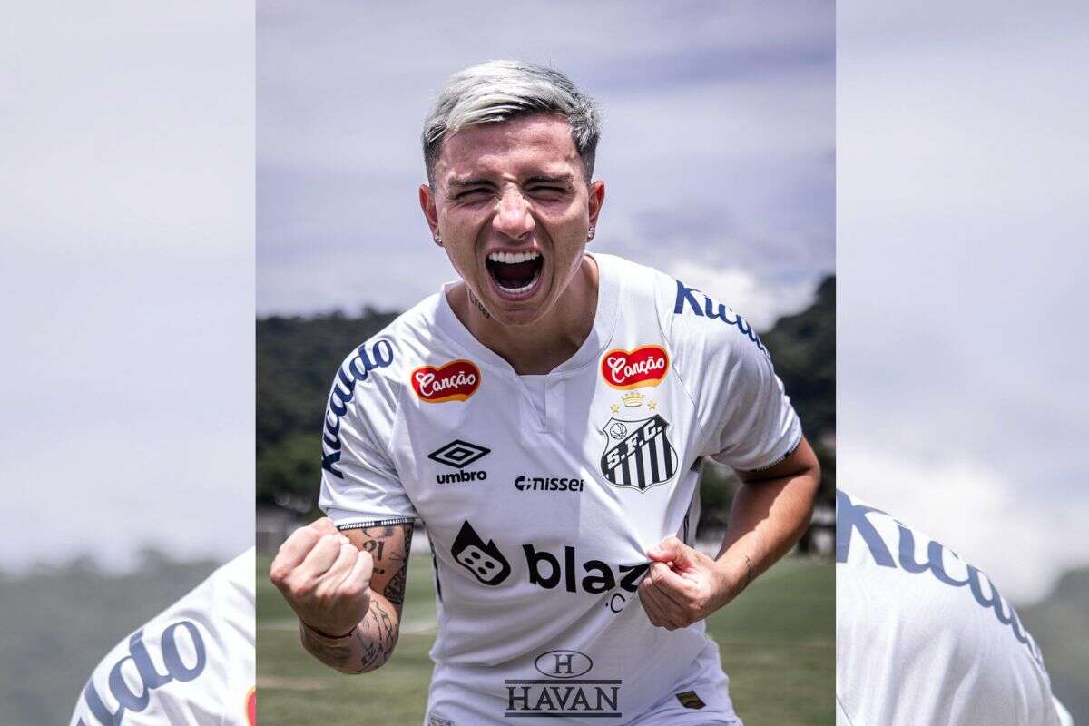 Santos anuncia contratação de Barreal, oitavo reforço do ano