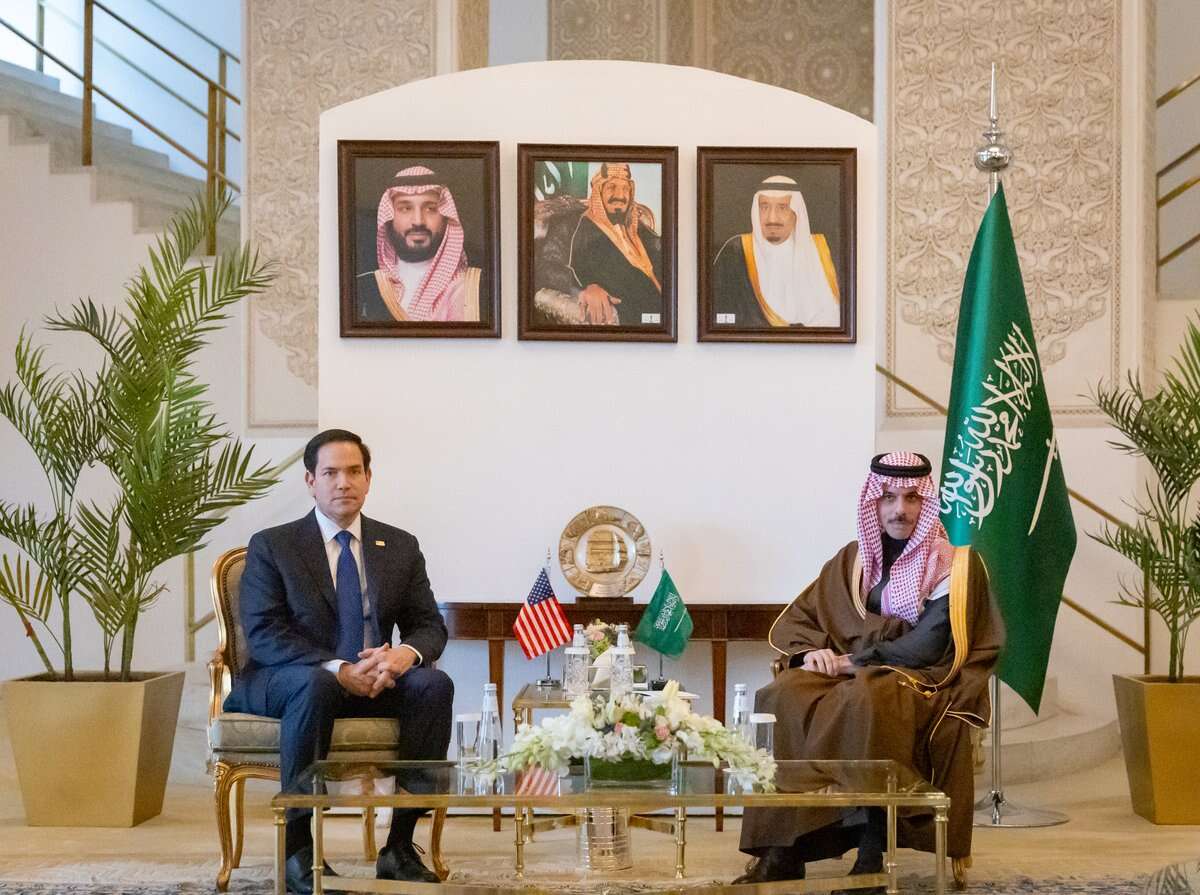 Futuro de Gaza e Ucrânia é discutido por Marco Rubio na Arábia Saudita