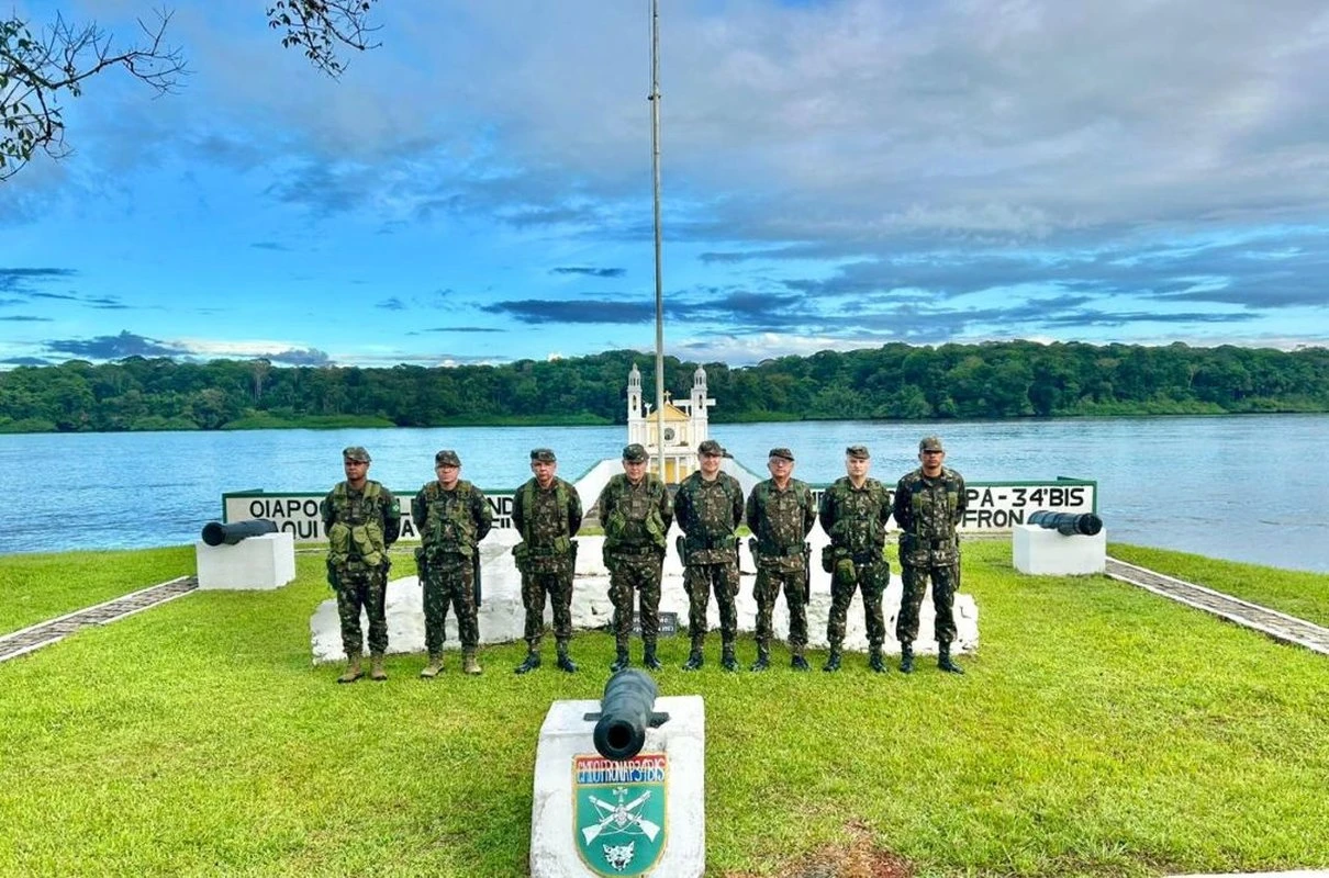 Exército quer aumentar presença na fronteira com a Guiana Francesa