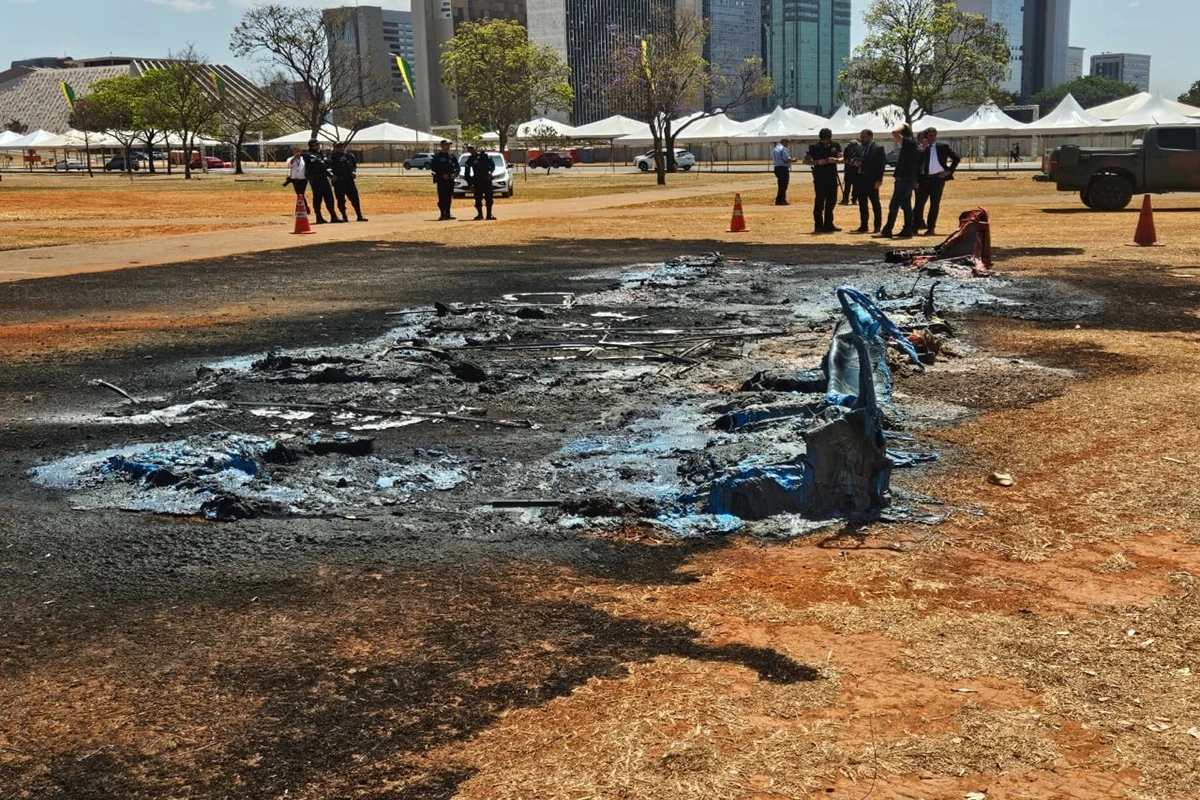Vídeo mostra que ninguém passou próximo de banheiros antes de incêndio