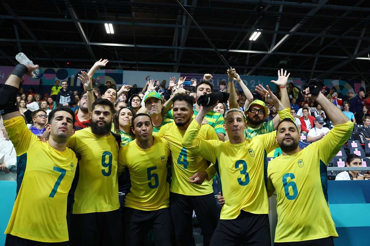 Brasil derrota China e conquista o bronze no goalball masculino