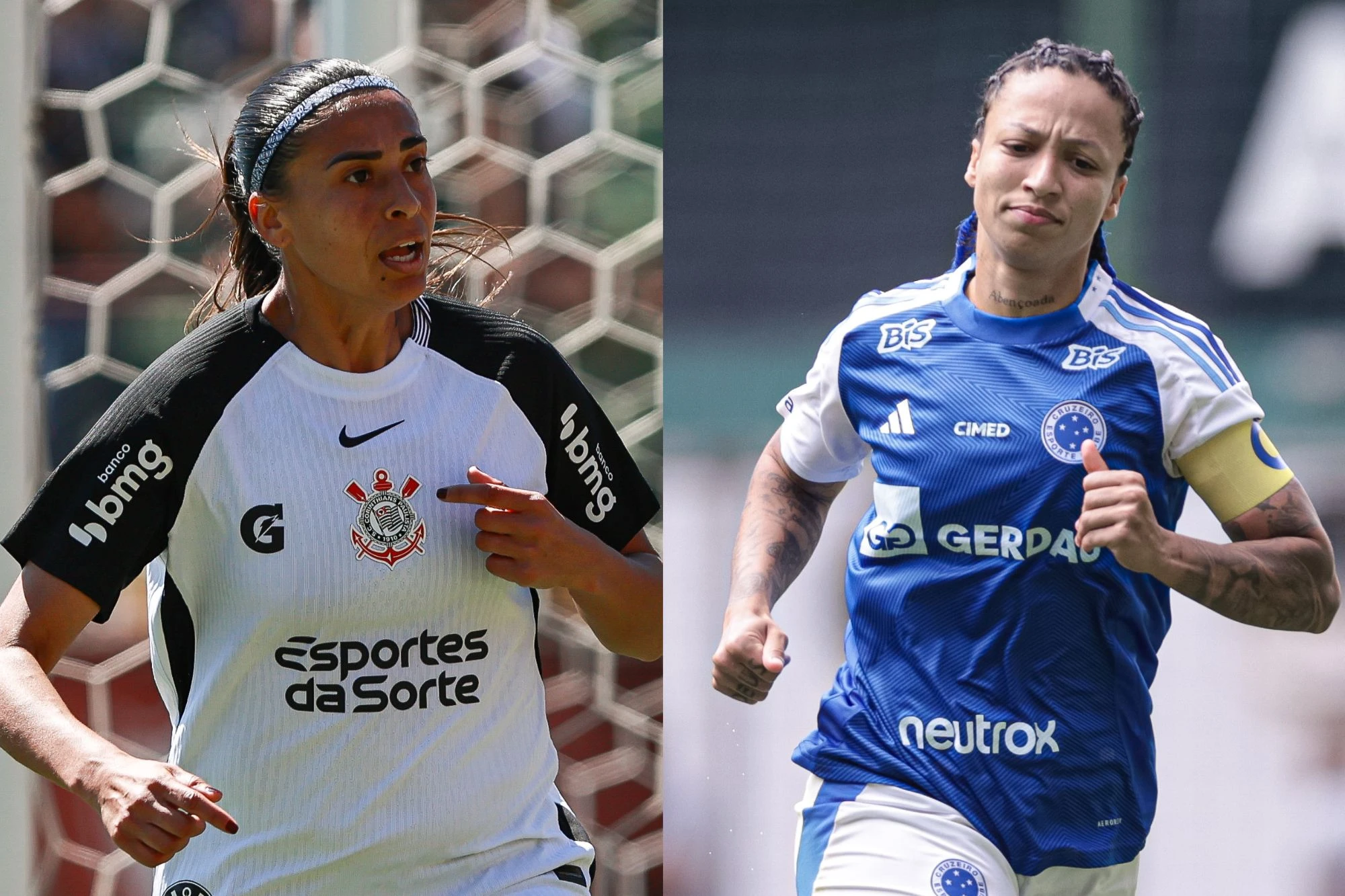 Corinthians e Cruzeiro garantem vaga na final do Brasileirão Feminino