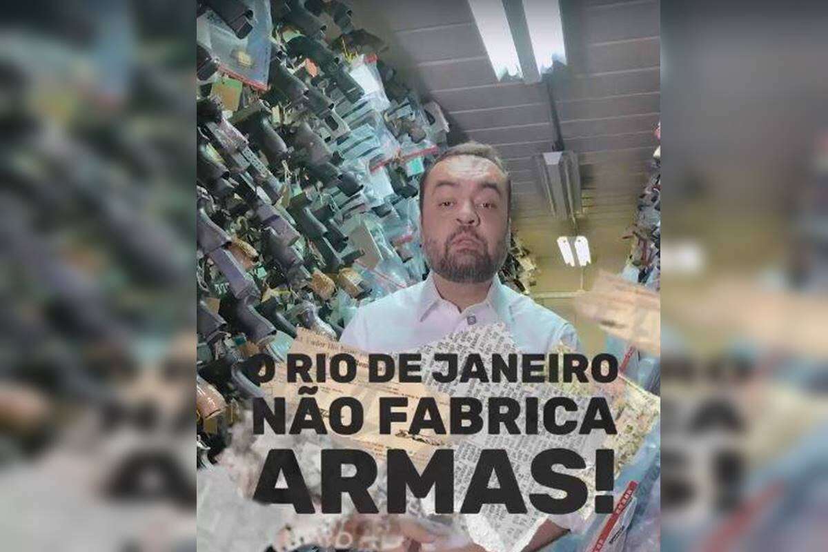 Cláudio Castro cobra rigor do governo federal no combate ao tráfico de armas