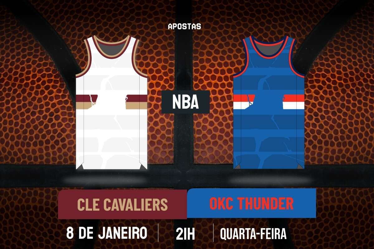 Palpite Cleveland Cavaliers x Oklahoma City Thunder – NBA – 08/01/2025