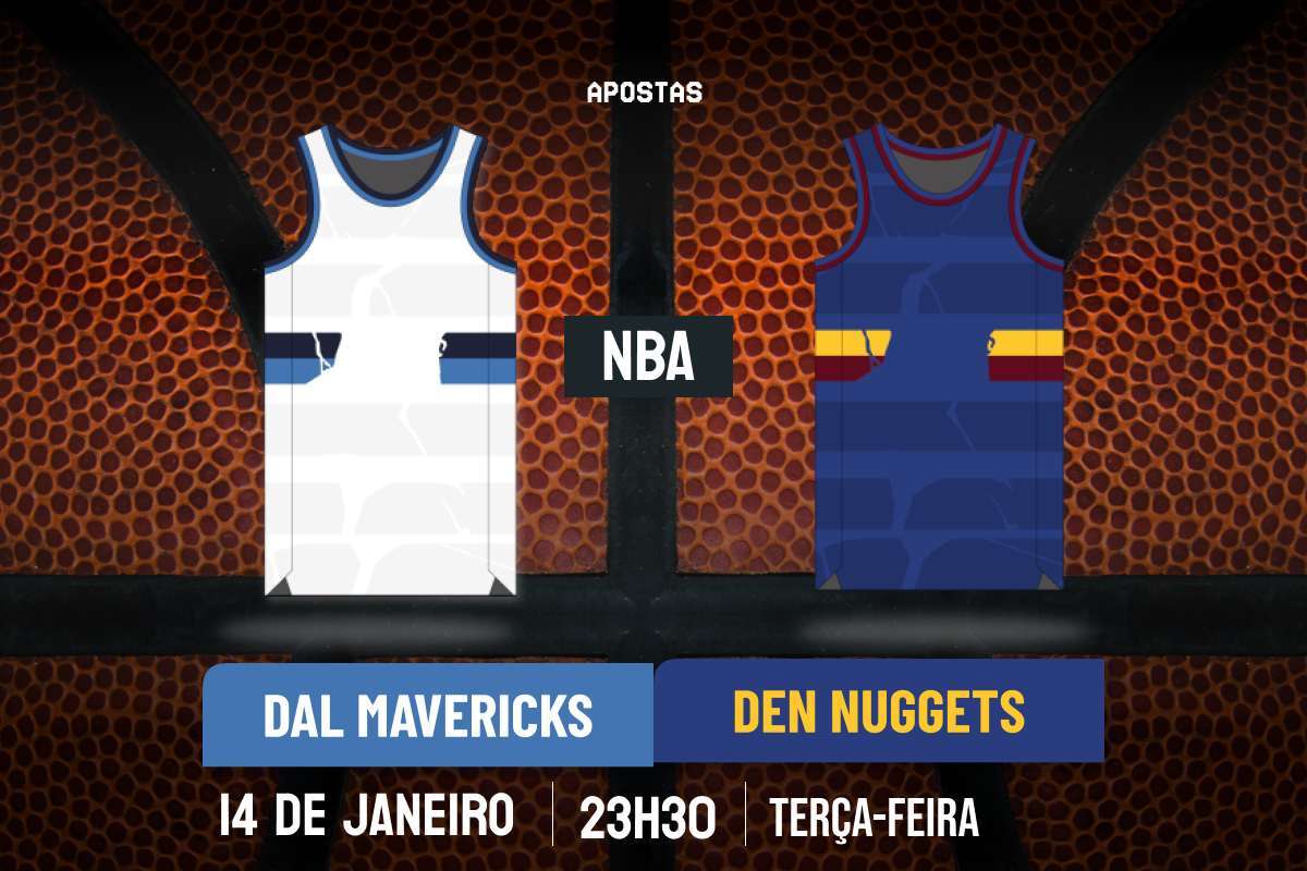 Palpite Dallas Mavericks x Denver Nuggets – NBA – 14/01/2025