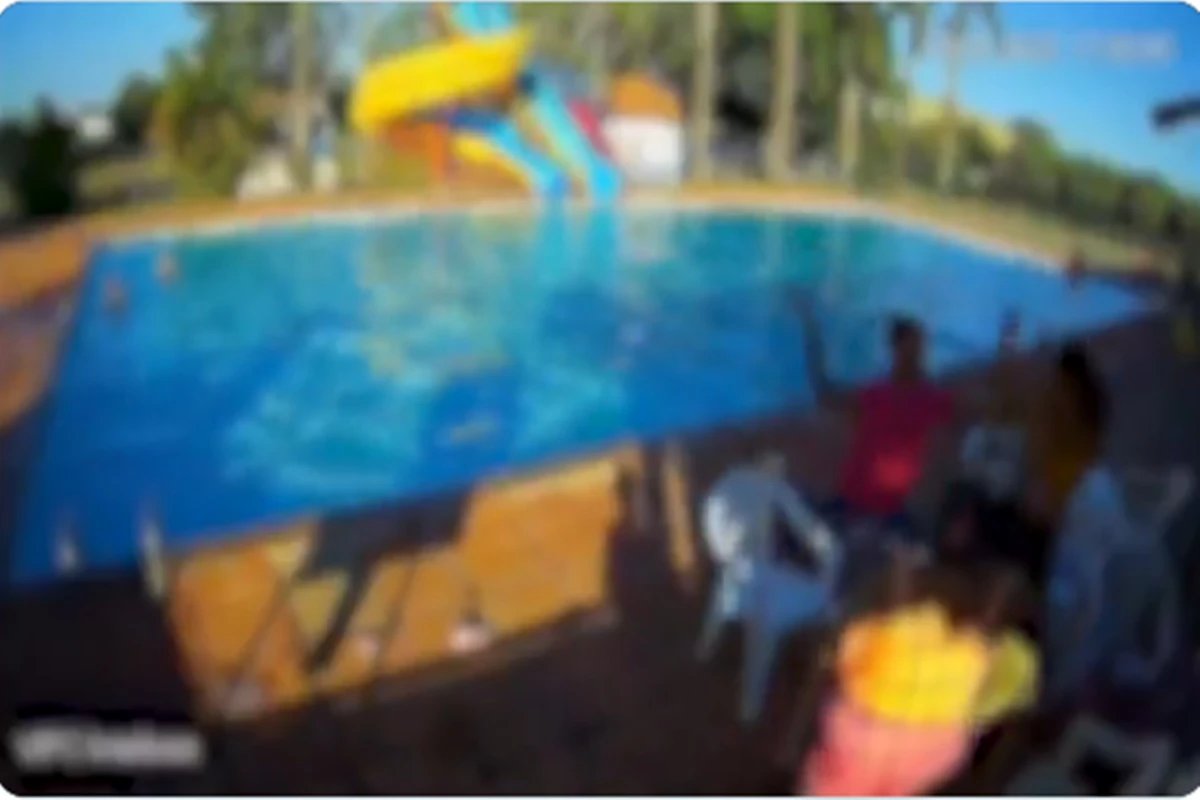 Vídeo mostra homem agredindo mulher com vários socos em clube de MT