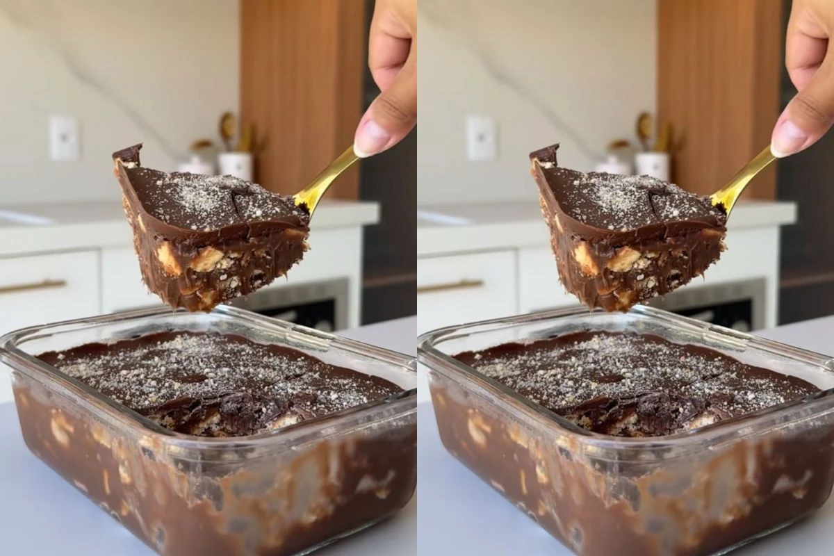 Palha italiana na travessa é sucesso garantido na sobremesa