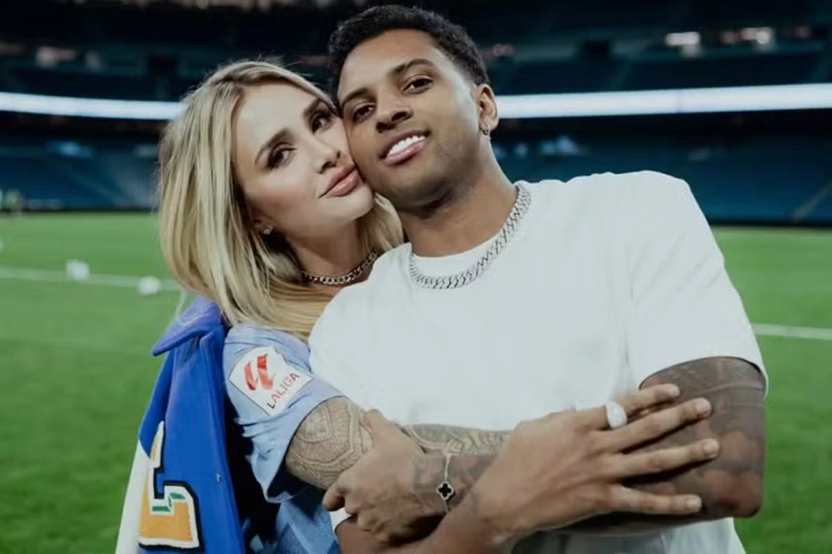 Namorada de Rodrygo revela como é se relacionar com jogador de futebol