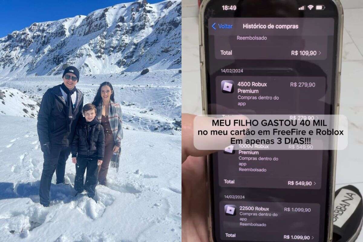 Menino gasta pequena fortuna no cartão do pai em jogos de celular