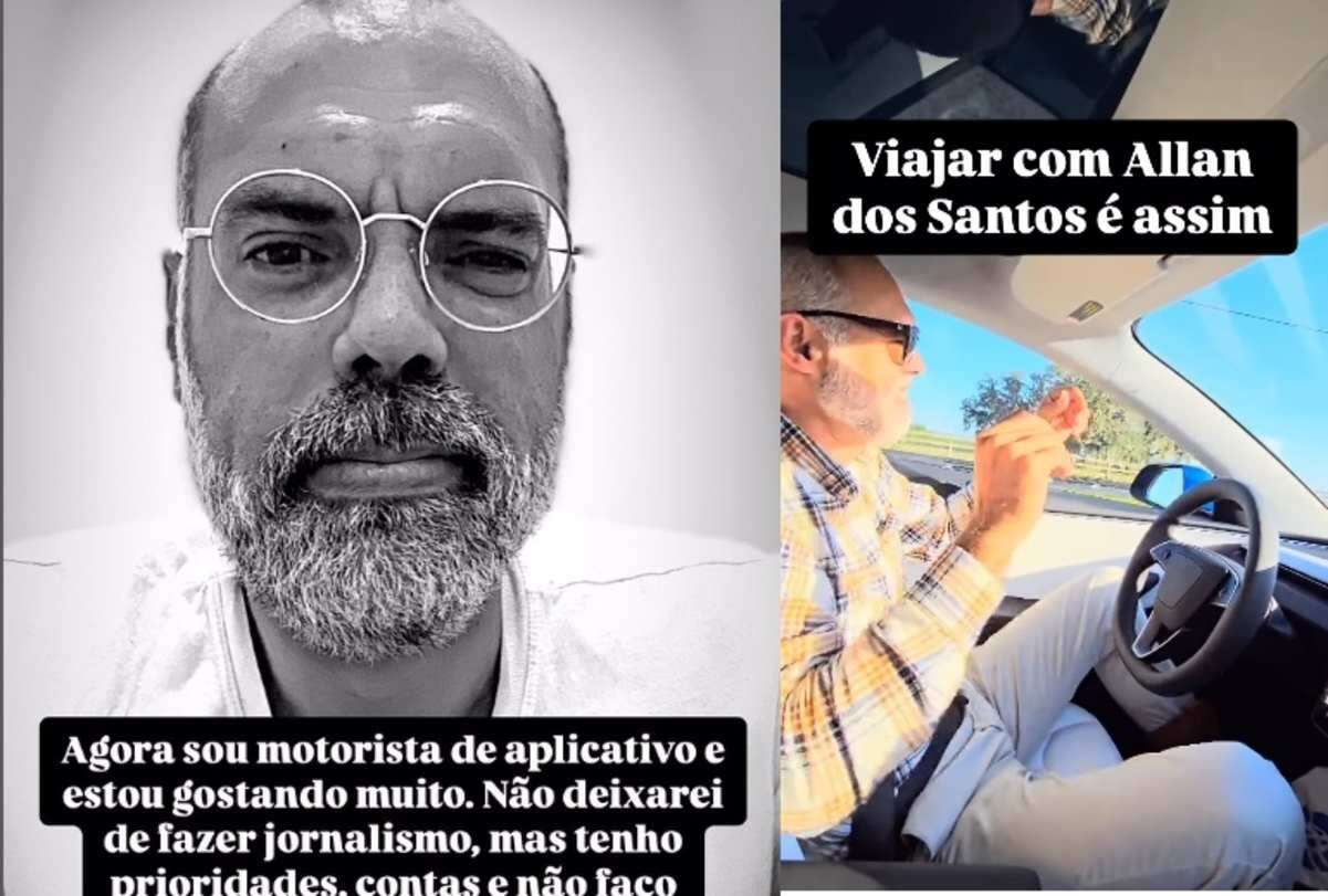 Foragido nos EUA, Allan dos Santos vira motorista de app: “Gostando”