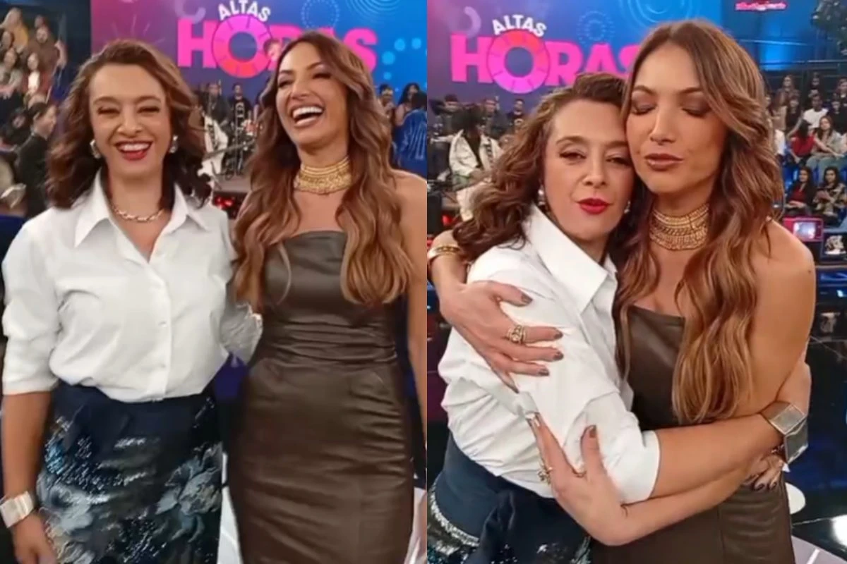 “Amo você”, diz Patrícia Poeta para Cátia Fonseca em vídeo