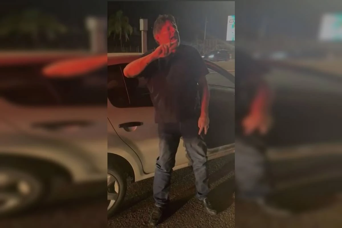 “Seu bosta”: bêbado, assessor do GDF xinga agente do Detran; vídeo