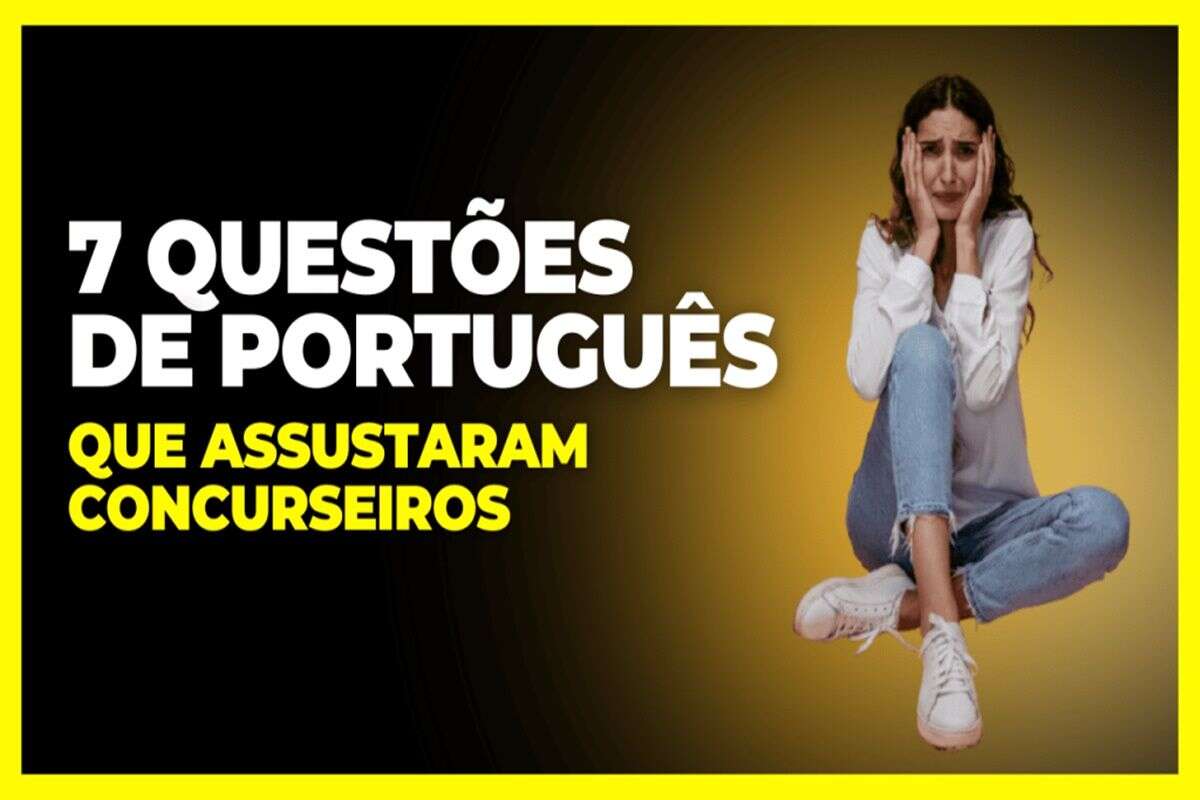 Confira as 7 questões de português que assustaram os concurseiros