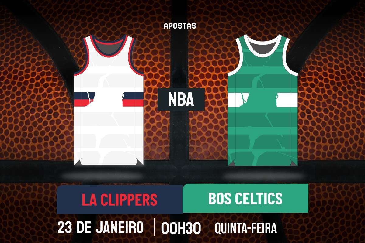 Palpite Los Angeles Clippers x Boston Celtics – NBA – 23/01/2025