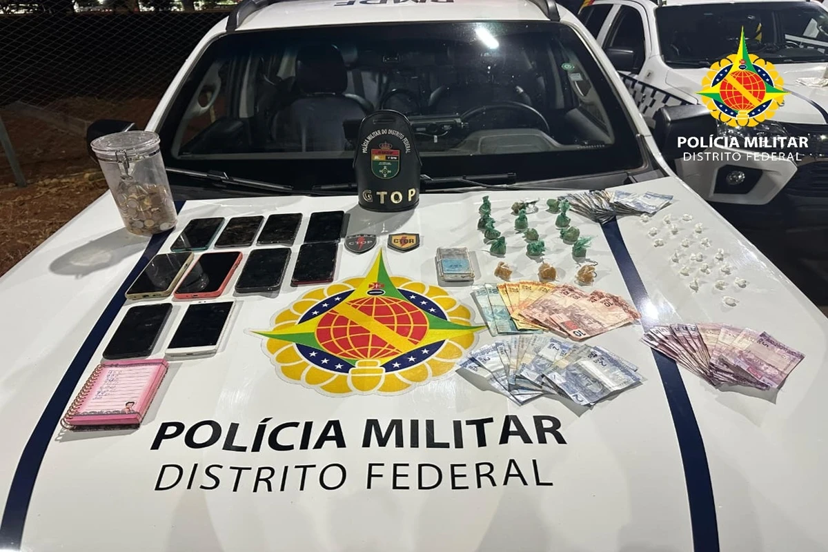 Café batizado: casal escondia crack e cocaína em pote na Asa Sul