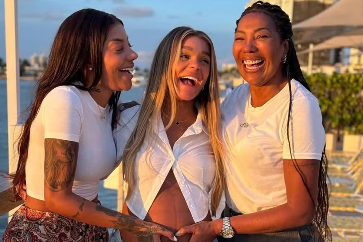 Mãe de Ludmilla celebra nascimento da neta, Zuri: “Estou apaixonada”