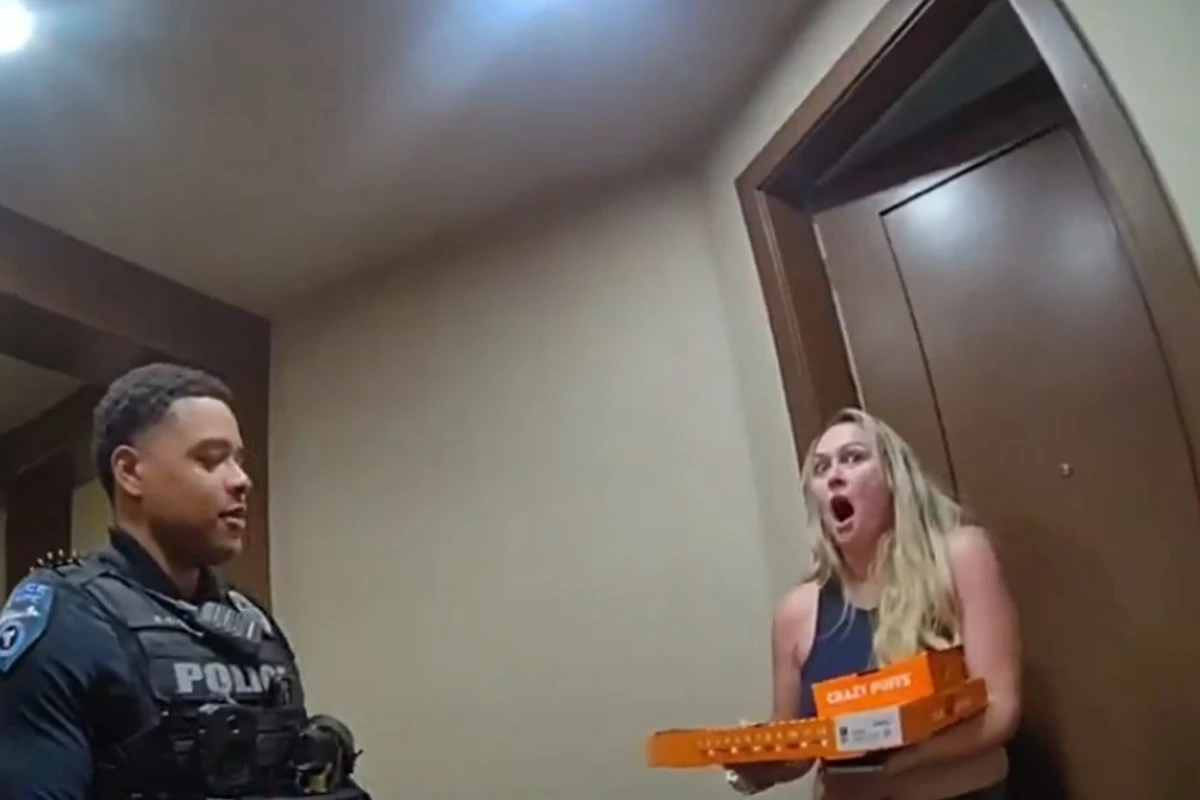 Vídeo: policiais entregam pizza para cliente após prenderem entregador