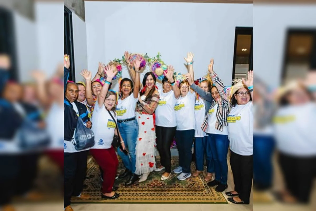 Arraiá Solidário recebe 100 idosos e distribui mantas arrecadas em campanha