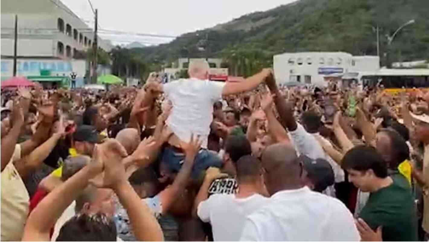 Candidato a prefeito comemora vitória antecipada e é derrotado. Vídeo