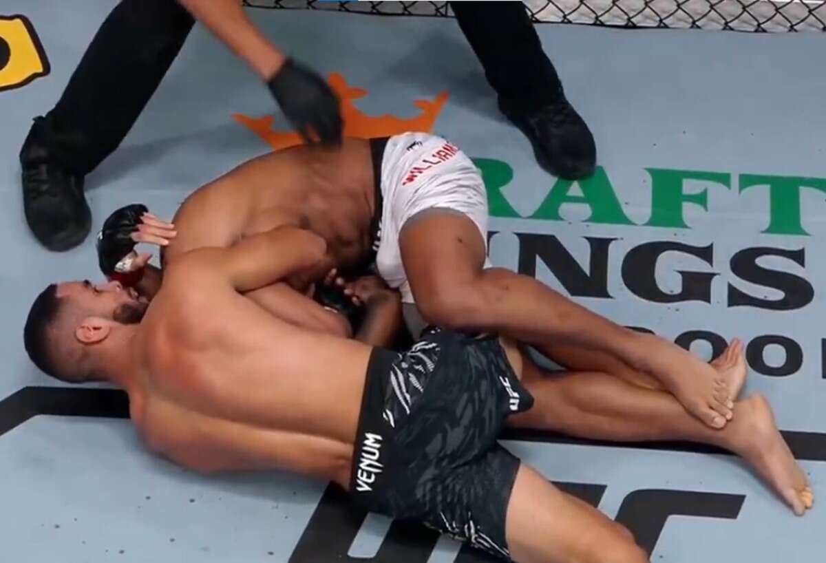 Vídeo: Gabriel Bonfim vence com finalização impressionante no UFC