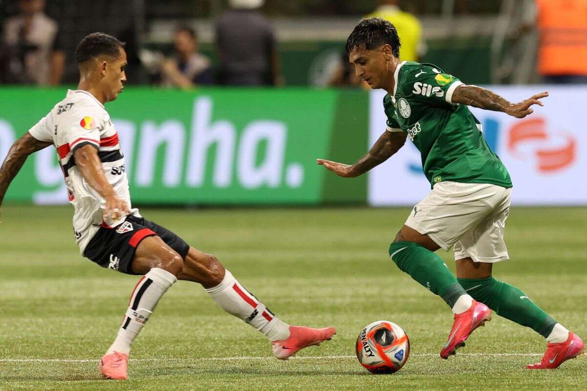 Palmeiras e São Paulo empatam em 0 x 0 no primeiro Choque Rei de 2025