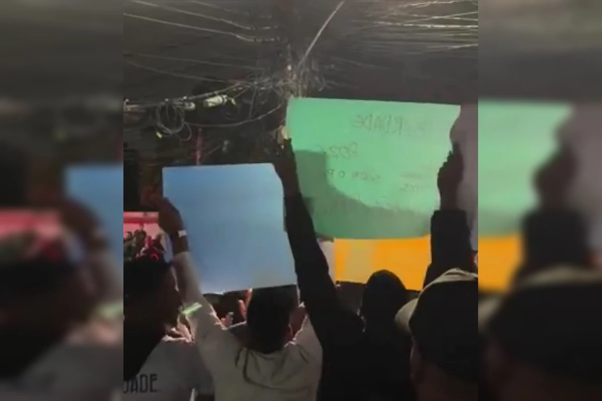 Fãs fazem vigília em frente ao presídio pela liberdade de Poze. Vídeo