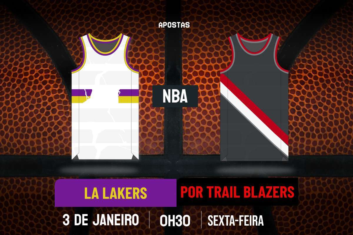 Palpite Los Angeles Lakers x Portland Trail Blazers – NBA – 03/01/2025