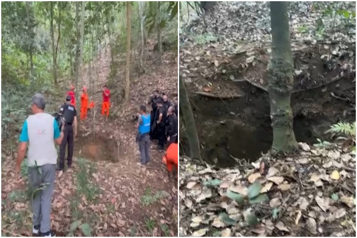 Polícia descobre cemitério clandestino do CV e acha e ossadas. Vídeo